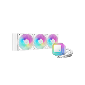 DeepCool LE360-PRO-WH ชุดระบายความร้อนแบบ AIO ขนาด 360 มม. สีขาว รองรับ TDP 250W+ พร้อมพัดลม ARGB สำหรับ LGA1700 AM5 อัปเกรดเพื่อการจัดการความร้อนที่เหนือกว่า - Product Image 1