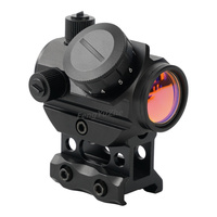 Usine Hot Selling 1X21mm Optique Sight Scope Compact Red Dot Sight Scope avec 20mm Mount