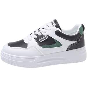 Zapatos deportivos de cuero de color sólido para mujer, estilo informal, para estudiantes, otoño 2025 - Product Image 6