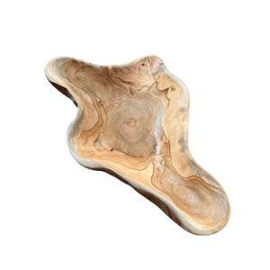 Ensemble de vaisselle en racine de teck de qualité supérieure WTH029, artisanal, en bois massif, finition naturelle moderne, parfait pour une salle à manger élégante, garantie 3 mois - Product Image 2