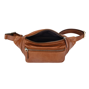Unique Design Luxury Genuine <b>Leather</b> Fanny Bag for Men and Women with Functional Organization Stylish Design Available For Sale - Product Image 2