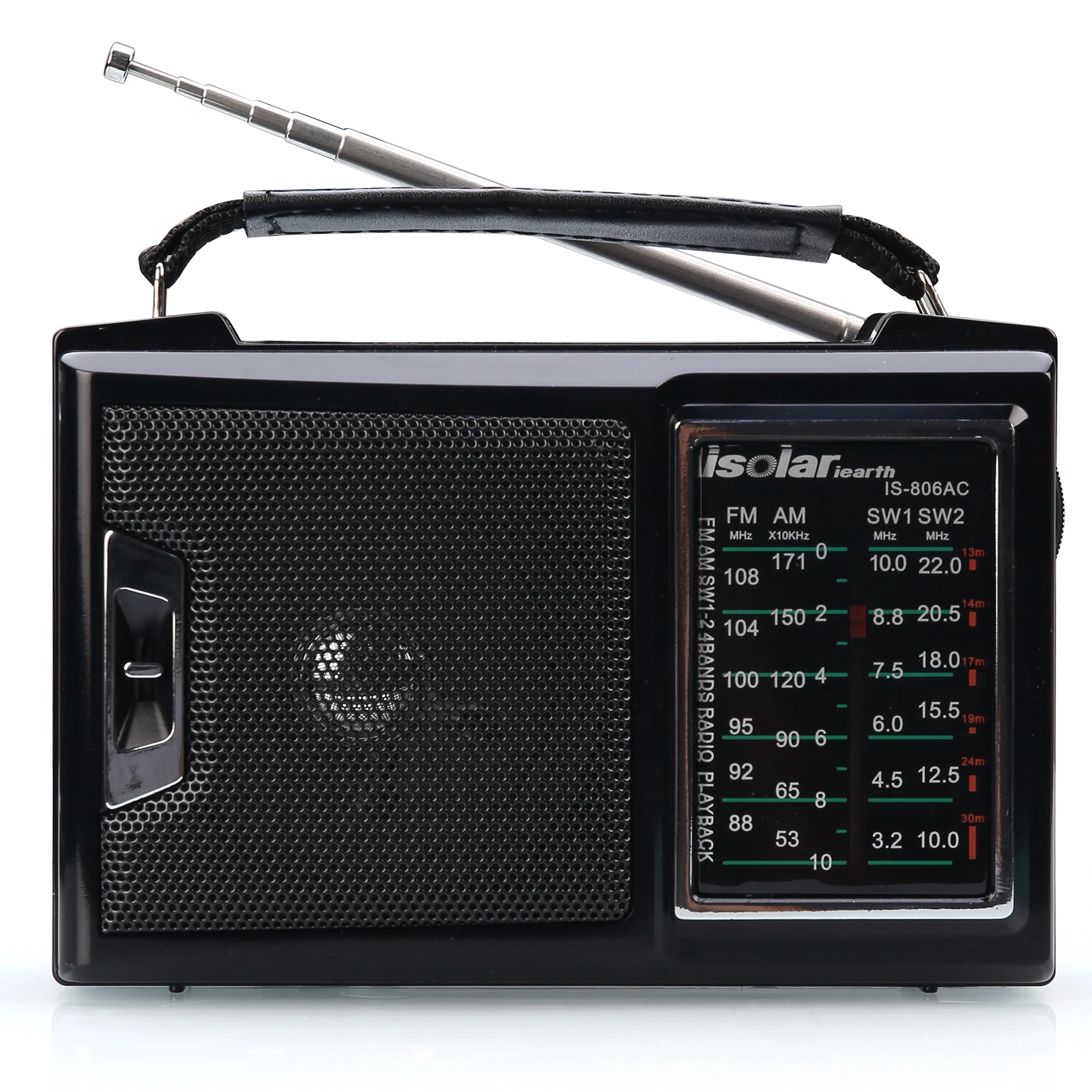 IS-806AC Portable Mini Numérique Petite Stéréo Sw Am Fm Radio