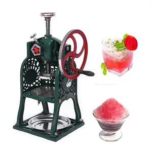 Máquina trituradora de hielo manual de Proveedor Profesional para uso comercial