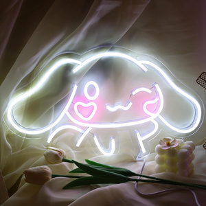 Letrero de Neón Moderno Personalizado de Acrílico con Diseño de Cinnamoroll, Alimentado por USB, Decoración de Pared para Dormitorio Infantil, Regalo de Cumpleaños - Product Image 1