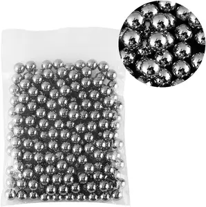 Bola de acero al carbono con revestimiento de goma colorida, bolas de acero de 12,7mm, 10mm y 8mm