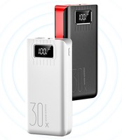 Nova Tendência Do Produto Powerbank 30000 mAh Banco de Baterias de Carga Rápida Amazon Best Sellers Banco Do Poder 30000 mAh