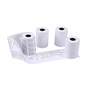 Rouleau de papier thermique blanc double couche 80x80mm pour imprimante d'étiquettes autocollantes de caisse enregistreuse/point de vente - Product Image 1
