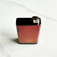 Briquets Électriques en Plastique en Gros, Briquet Électrique Métallique Fin USB Personnalisé Classique pour le Camping