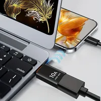 Adaptateur OTG USB-C mâle vers USB femelle à charge rapide 10A HJ-080 pour ordinateurs portables et téléphones USB-C