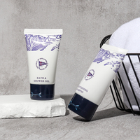 Kit de Voyage Conforme RoHS | Ensemble d'Articles de Toilette Personnalisés pour Hôtels | Mini-Produits d'Accueil Hôteliers de Haute Qualité | Kit Mini-Shampoing et Gel Douche en Tube Souple