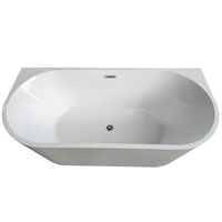 Baignoires rectangulaires autoportantes BESMA, baignoires autoportantes en acrylique