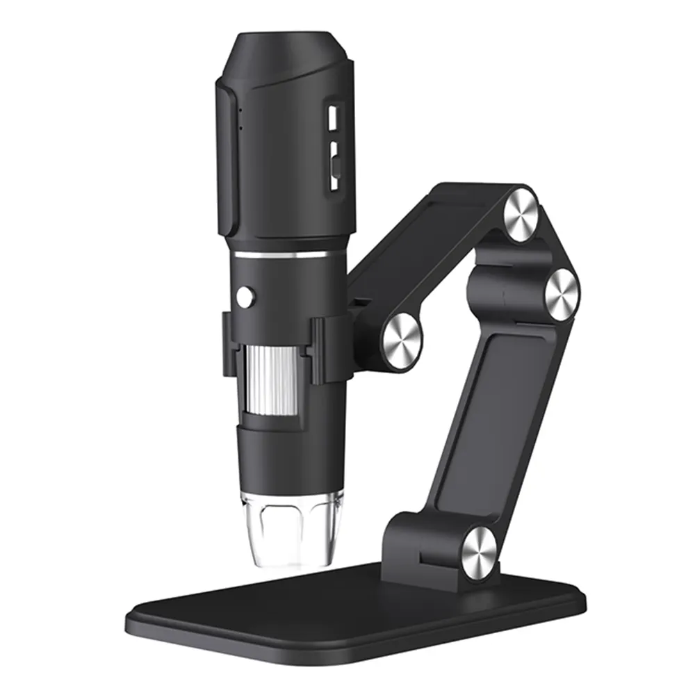 Microscopio WiFi para soldar 1000X USB Microscopio digital Cámara endoscópica HD inalámbrica con soporte para adultos Niños IOS Android