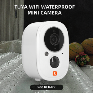 Tuya không dây Wifi không thấm nước Camera An Ninh tầm nhìn ban đêm pin điện năng thấp phát hiện chuyển động mini ngoài trời máy ảnh CMOS cảm biến - Product Image 2
