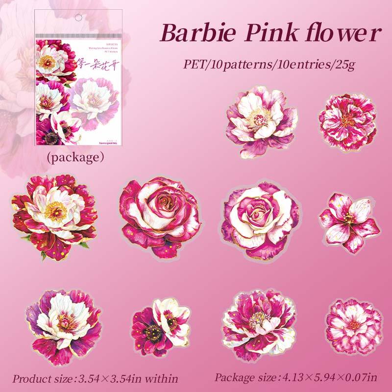 A Barbie Pink Flower