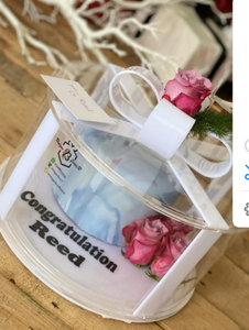 Alta torre <span class=keywords><strong>per</strong></span> cupcake quadrata in acrilico trasparente a 4 livelli, supporto <span class=keywords><strong>per</strong></span> vetrina in acrilico a 3 livelli, - Product Image 5