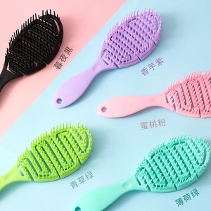 หวีแปรงนวดผม Yangzi แบบโปร่ง TPE 20 ซม. สำหรับผมยาวเรียบลื่น - Product Image 3