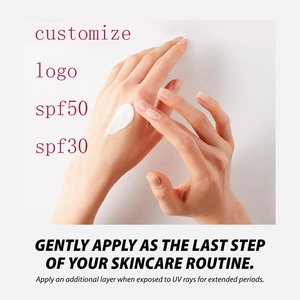 Tùy chỉnh dịch vụ chăm sóc da mặt màu kem chống nắng tùy chỉnh làm trắng kem chống nắng Kem dưỡng da nhãn hiệu riêng - Product Image 2