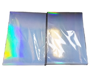 カスタム粘着ラベルホログラフィックラベル素材インクジェット印刷可能なペットステッカーフィルムビニールステッカー紙A4シート - Product Image 1