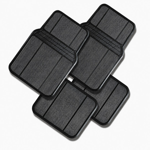 <span class=keywords><strong>Tapis</strong></span> de sol universels en <span class=keywords><strong>caoutchouc</strong></span> pour <span class=keywords><strong>voiture</strong></span>, lot de 4 pièces, personnalisables avec logo, adaptés à la plupart des voitures, SUV, camions et fourgonnettes - Product Image 3