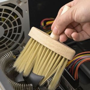 Cepillo de madera para quitar el polvo del coche, herramienta de limpieza profunda para teclados, portátiles y sofás. - Product Image 3