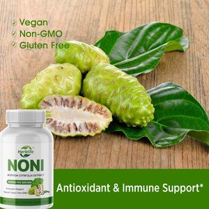 O antioxidante <span class=keywords><strong>natural</strong></span> vendendo quente do ODM do OEM suplementa cápsulas do extrato do <span class=keywords><strong>Noni</strong></span> - Product Image 2