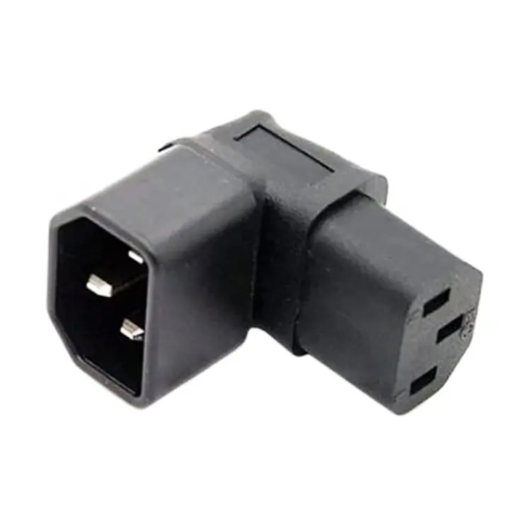 90 Graden Iec C14 Om C13 Adapter Stopcontact