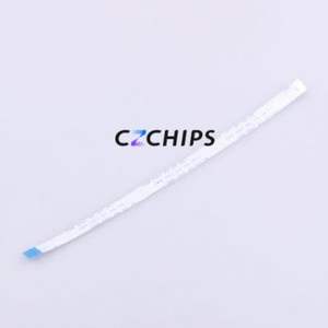 JS05B-16P-200-4-8 FFC Cable (Flexible Flat Cable) P=0.5mm Connector 16P 0.5mm 0.3mm Reverse - Product Image 1