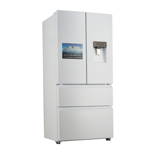 565L China Manufacturer Big Capacity French <b>Door</b> Side by Refrigerator French <b>Door</b> Side by Side Refrigerator - Product Image 3