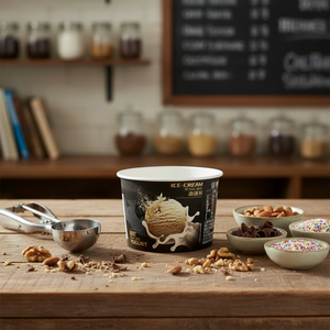 บรรจุภัณฑ์โยเกิร์ต PP ดีไซน์สวยงาม รับผลิตตามแบบ (OEM)  ภาชนะใส่โยเกิร์ต ไอศกรีม ถ้วยเยลลี่  ถ้วย<span class=keywords><strong>พ</strong></span>ลาสติกออกแบบเองได้ - Product Image 2