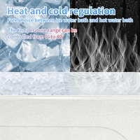 Pompe de refroidissement pour bain de glace Wolen, compresseur 2300W, capacité de refroidissement, réfrigérant R410a, 110V, pour récupération sportive, refroidissement rapide (sûr)