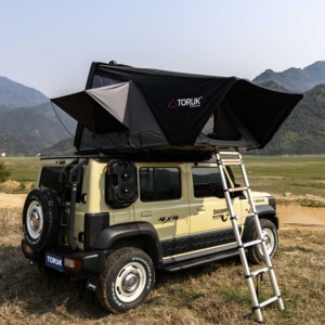 Extérieur Hardshell SUV Voiture Camion Garage Tente Portable Abri sur le Toit pour Camping Route Prêt Toile Pliant Toit Camping Gear - Product Image 4