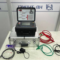 Meteran Resistansi Isolasi Industri Digital Elektronik 10KV Akurasi Tinggi LCD PI/DAR USB Export untuk Perawatan Kabel Motor