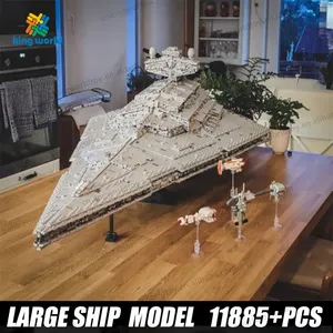 MOC Star Plan Rebel UCS «Войны смерти», игрушечный Сокол Тысячелетия, модель игрушечного гигантского кирпича, набор пластиковых строительных блоков