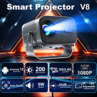 Usine En Gros 720P LCD Smart Home Cinéma Projecteur Smart Android 11 4k Vidéo Projecteur Portable Mini Projecteur