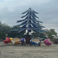 Importation de Chine : Manège à sensations fortes sur le thème de l'arbre de Noël, manège à sensations fortes à commande automatique pour la vente