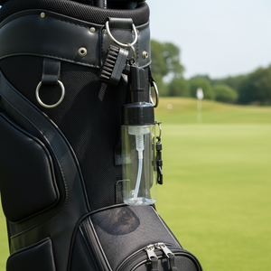 Brosse <span class=keywords><strong>de</strong></span> nettoyage pour clubs <span class=keywords><strong>de</strong></span> golf avec pulvérisation d'eau, outil <span class=keywords><strong>de</strong></span> nettoyage portable anti-fuite pour le terrain <span class=keywords><strong>de</strong></span> golf et clip pour sac <span class=keywords><strong>de</strong></span> golf - Product Image 5