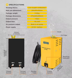เครื่องทดสอบระบบ EVAP ยูนิเวอร์แซล 12V AUTOOL SDT106 ปี 2024 สำหรับรถยนต์ ตรวจสอบรอยรั่วของระบบสุญญากาศ - Product Image 6