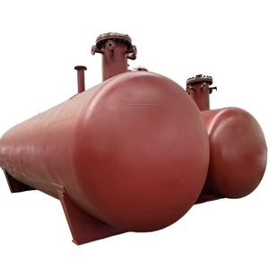 Réservoir de stockage de <span class=keywords><strong>GPL</strong></span> souterrain horizontal de 12,5 tonnes 25cbm 25000 litres pour station de ravitaillement - Product Image 1