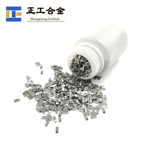 Износостойкие твердосплавные пильные напайки из чистого первичного материала YG6/YG8 0.6-1.2мм для обработки древесины - Product Image 3