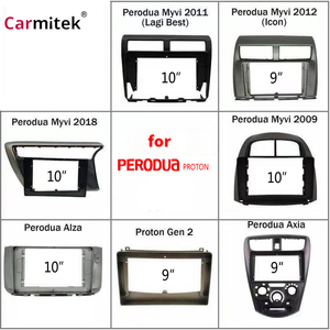 Carmitek - Soporte para Radio de Coche Android con Navegación GPS Estéreo para Todos los Modelos, Panel de Soporte para Reproductor de DVD Android para Coche, Marco para Coche - Product Image 3