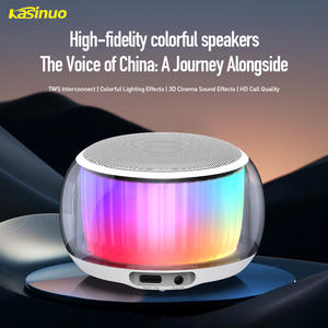 Беспроводная колонка с цветной LED-подсветкой и мигающим светом, 52 мм динамик, для использования в помещении и на улице - Product Image 2