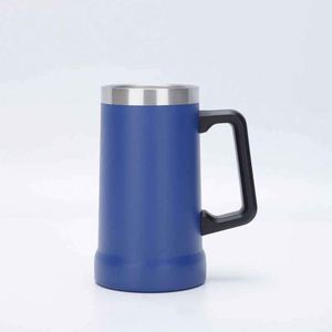 750Ml Modern Stainless Steel Beer <b>Mug</b> With Vacuum Insulation - Product Image 5