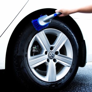 Ensemble de brosses pour roues Yi Kailing, 26 cm, 50 cm, manche long, bleu, outils de nettoyage de voiture, kit de brosses pour le détail des pneus - Product Image 3