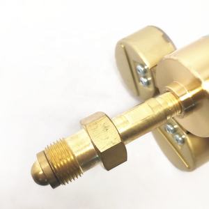 Regulador de Presión de Gas de una Etapa con Resorte Ajustable y Conexión Trasera para Cilindros de Gas O2 N2 H2 He Ar Air - Product Image 6