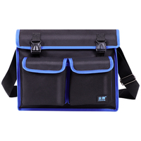 Sac à outils Oxford 600D, sac à outils de quincaillerie, sac à outils à bandoulière, trousse de réparation pour électricien