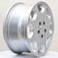 Jantes en alliage pour voiture de tourisme 16x7.5 ET38 CB66.6 Design concave argenté pour Mercedes pour W140 W124 W126 Garantie de 3 ans