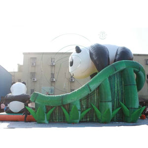 Large PVC Inflatable Panda Bouncer Combo Water Slide for Outdoor Home & School Use Beach Playground Adults Kids - Product Image 4