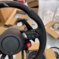 Volant en fibre de carbone noir en gros pour Audi Rs Rs3 Rs4 Rs5 Rs6 Rs7 A3 R8 A4 A5 A6 A7 A8 B9 A5 S3 S4 S5 S6 S7