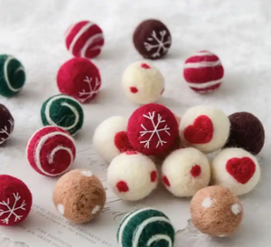 Ensemble de conception attrayante ronde de qualité supérieure comme cadeau ornements d'arbre de Noël décorations de boules de Noël - Product Image 6