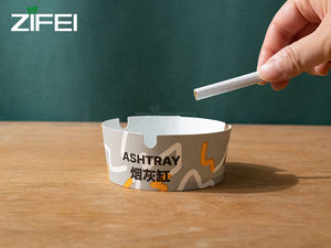 ที่เขี่ยบุหรี่แบบใช้แล้วทิ้งคุณภาพสูง 25 ชิ้น แบบพกพา หนาพิเศษ ไร้ควัน พร้อมบาล์มดูดซับขี้เถ้า - Product Image 3